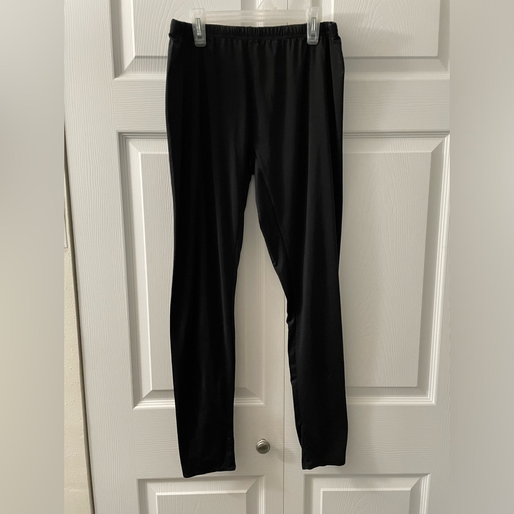 🐮Warm essentials by Cuddl Duds black leggings🐮 - Picture 1 of 4